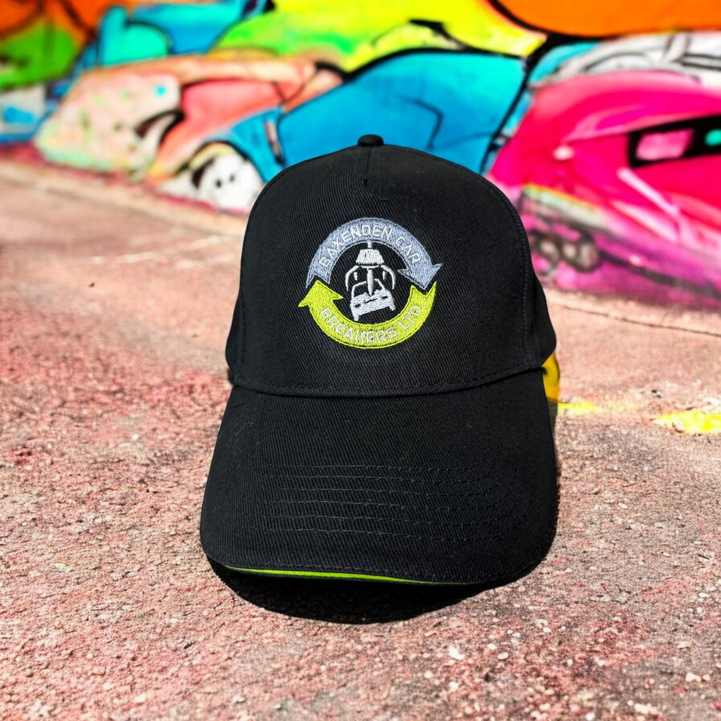 Classic Logo Embroidered Cap - Green Brim Limited Edition