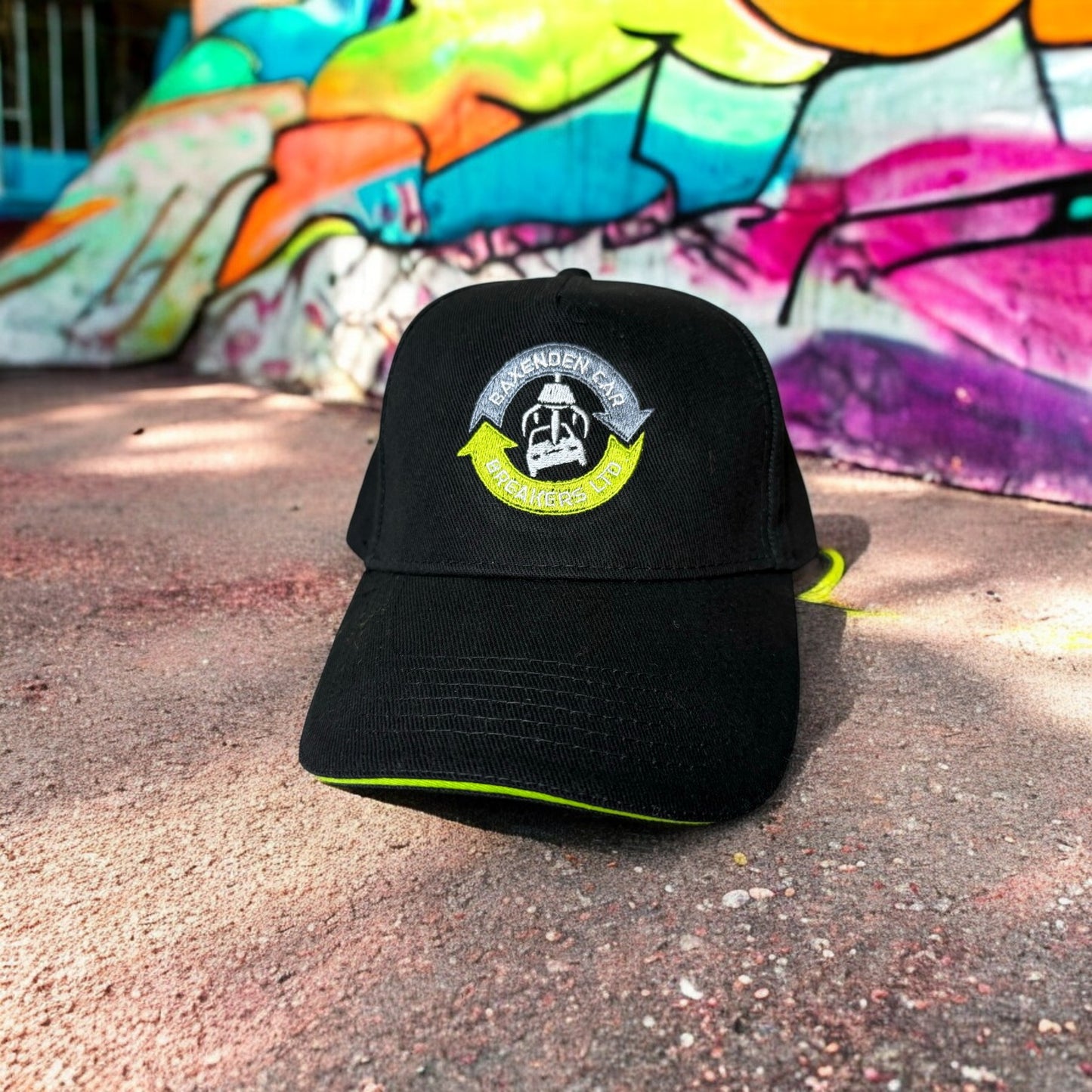 Classic Logo Embroidered Cap - Green Brim Limited Edition