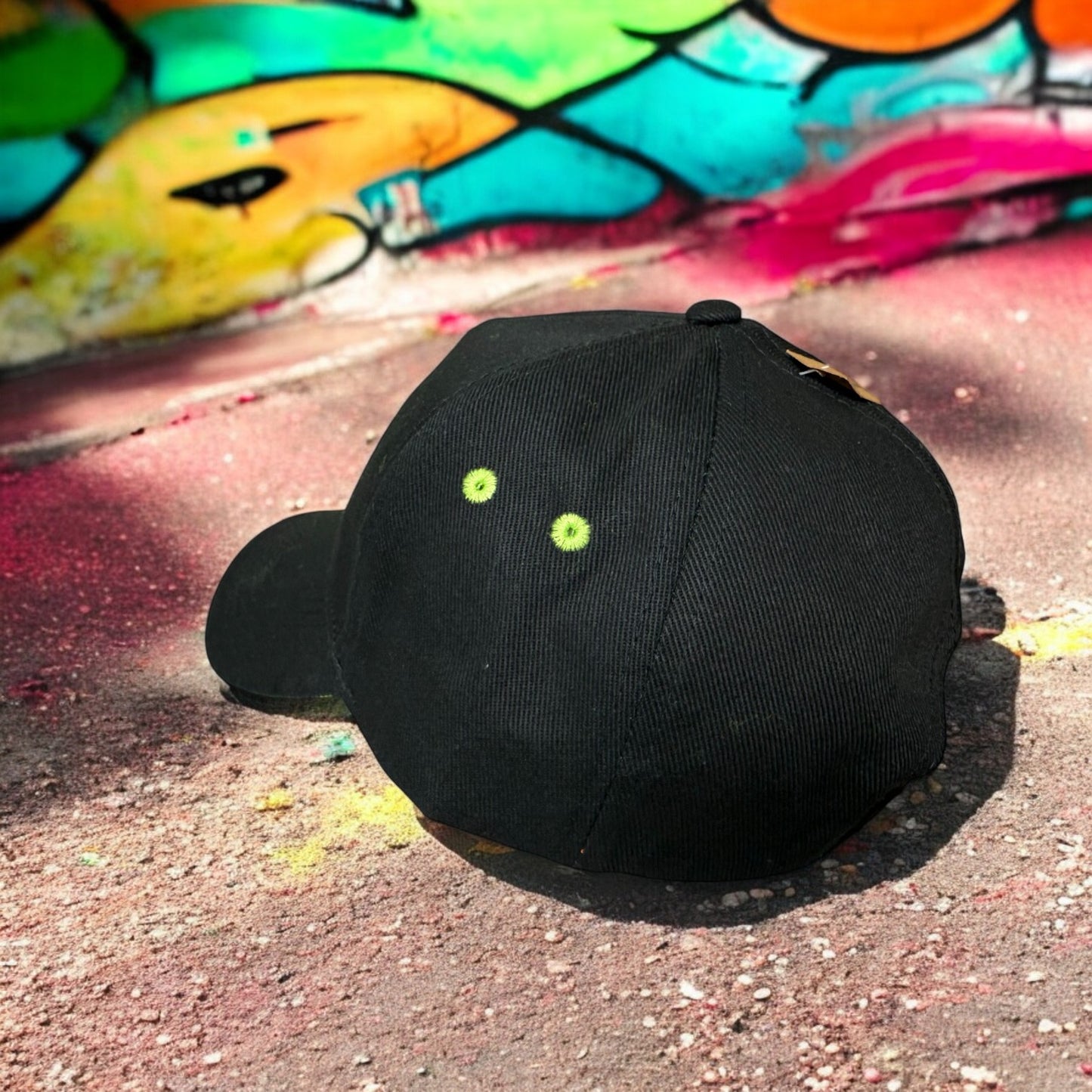 Classic Logo Embroidered Cap - Green Brim Limited Edition