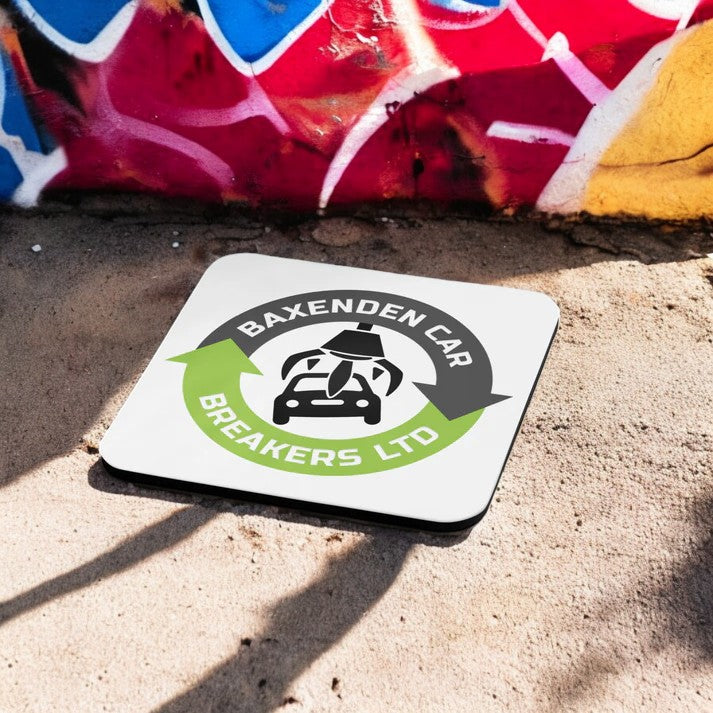 Classic Logo - Cork-back coaster